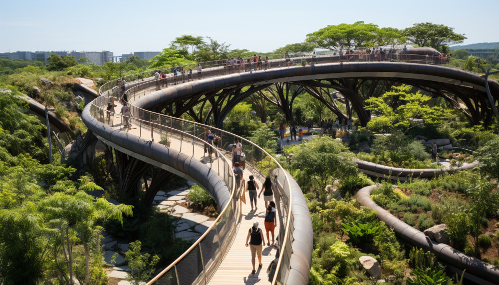 The Symbiosis of Green Roofs and Urban Landscapes